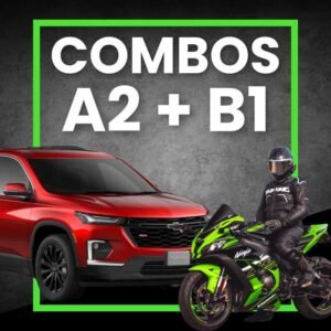 COMBO Curso de conducción para Cat. A1 Y B2